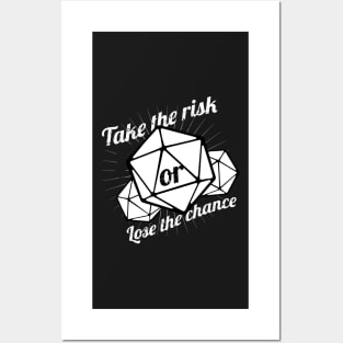 Pen and Paper Dice Quote Posters and Art